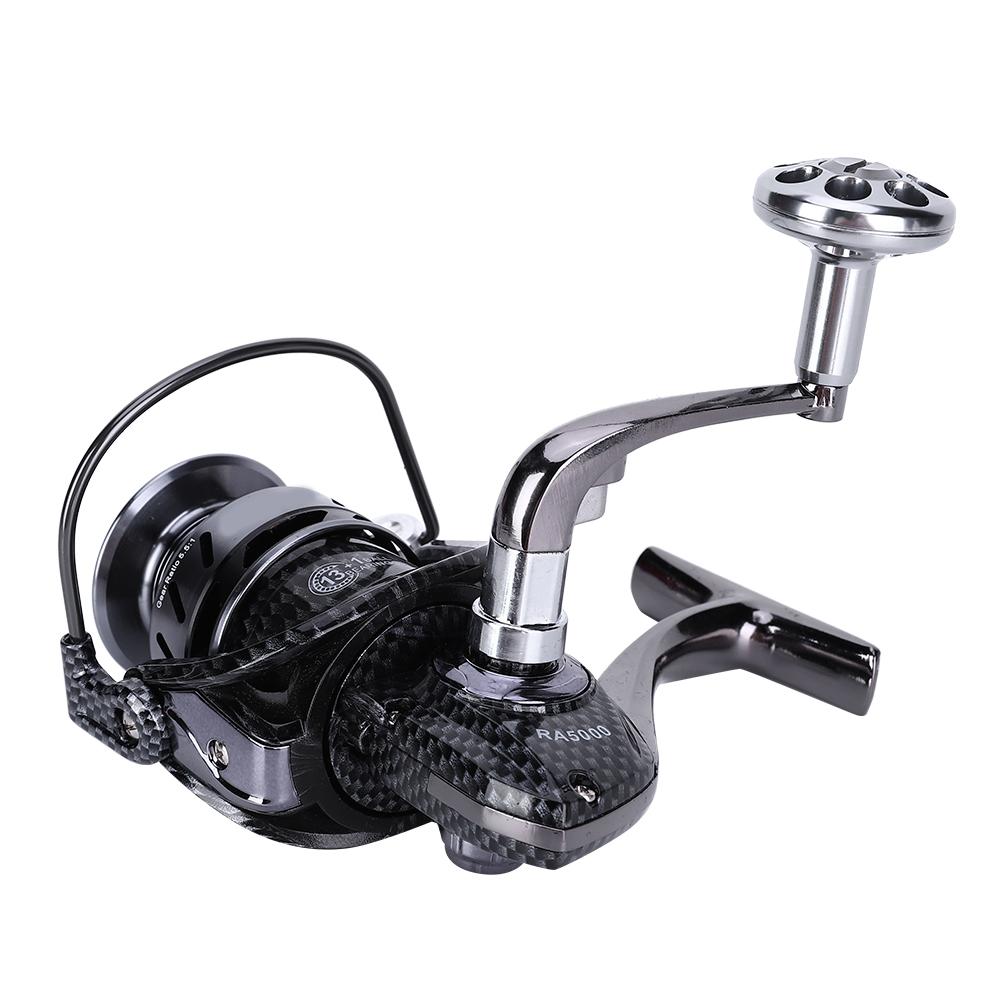 

Полностью металлический легкий складной рокерный рычаг Соленая вода Спиннинговая катушка Аксессуар для рыболовной катушки ИнструментRA5000