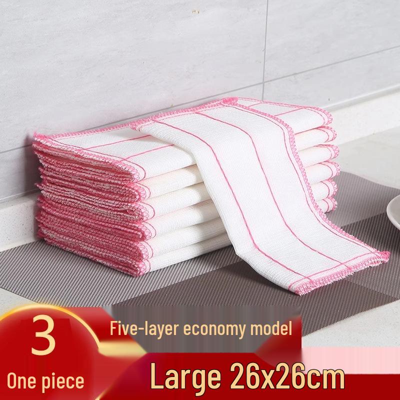 

Нелипкая, впитывающая масло, безворсовая салфетка для посуды - Легко моющееся льняное кухонное полотенце Other