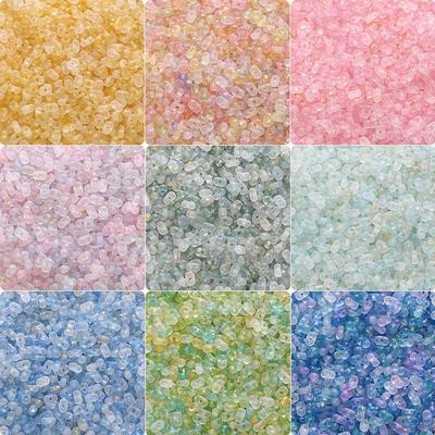 220 Pièces Perles Cacahuètes Acryliques Pour DIY Collier Bracelet Boucles d'Oreilles Fabrication de Bijoux Accessoires d'Artisanat