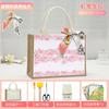 Unique Butterfly Cap Handmade Tote Bag Diy Project Kit Perfect For Creative Gifts
