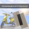 2pc Vehicle Polarized Film Electric Bike Dashboard LCD Protective Film,AntiGlare Repair Membrane for Enhances Visibility