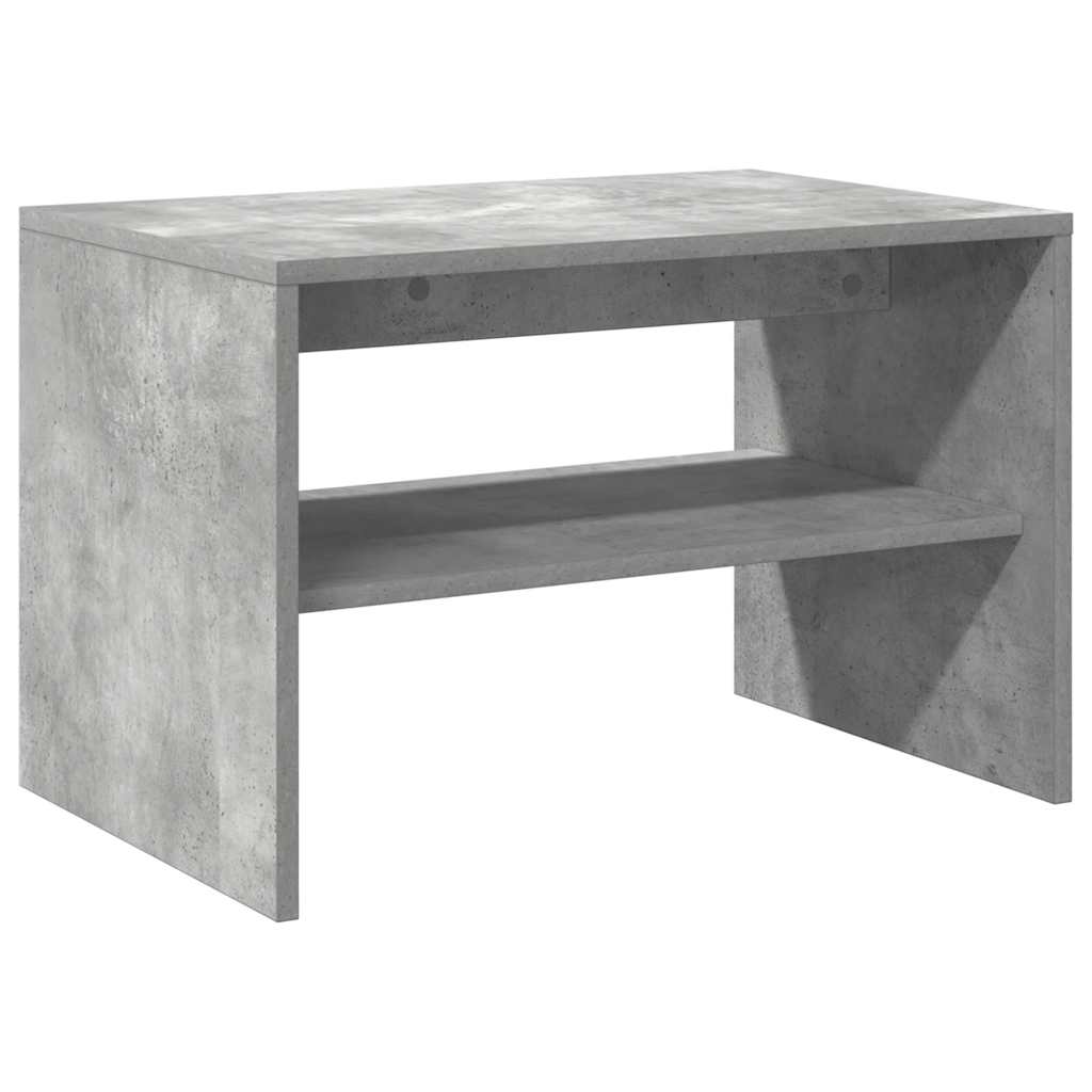 TV Stand Concrete Grey 60x40x40 cm Particleboard