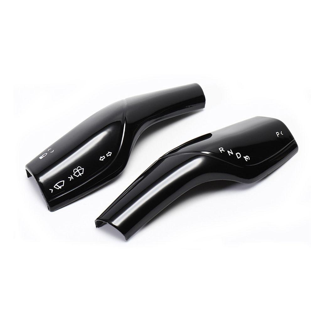 For Tesla Model Y 2025 2025 Full Package Trim Cover Of Carbon Fiber Matte Finish On Wiper Lever For Tesla Car Accessorie