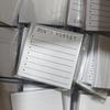 100 Feuilles Post-it Auto-adhésifs, Rappel Étude Mémo, Journal de Lecture Portable, Convient pour la Planification, l'Usage Domestique et de Bureau