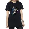 Disney Womens/Ladies Villains Sketch Cotton Boyfriend T-Shirt
