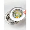 1pc Stainless Steel Sink Strainer For Kitchen Sink, Bathroom Floor Drain Cover Home Bathroom