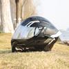 ORZ-991-Unisex Flip Up Motorcycle Helmet, Tough ABS Shell Dual Sun Visor, DOT Standard Impact Resistant Touring Helmet