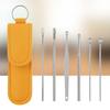 6 In 1 Earwax Remover Set with Spiral Earpick and Cleaning Spoon for Gentle Ear Wax Removal and Health Care At Home