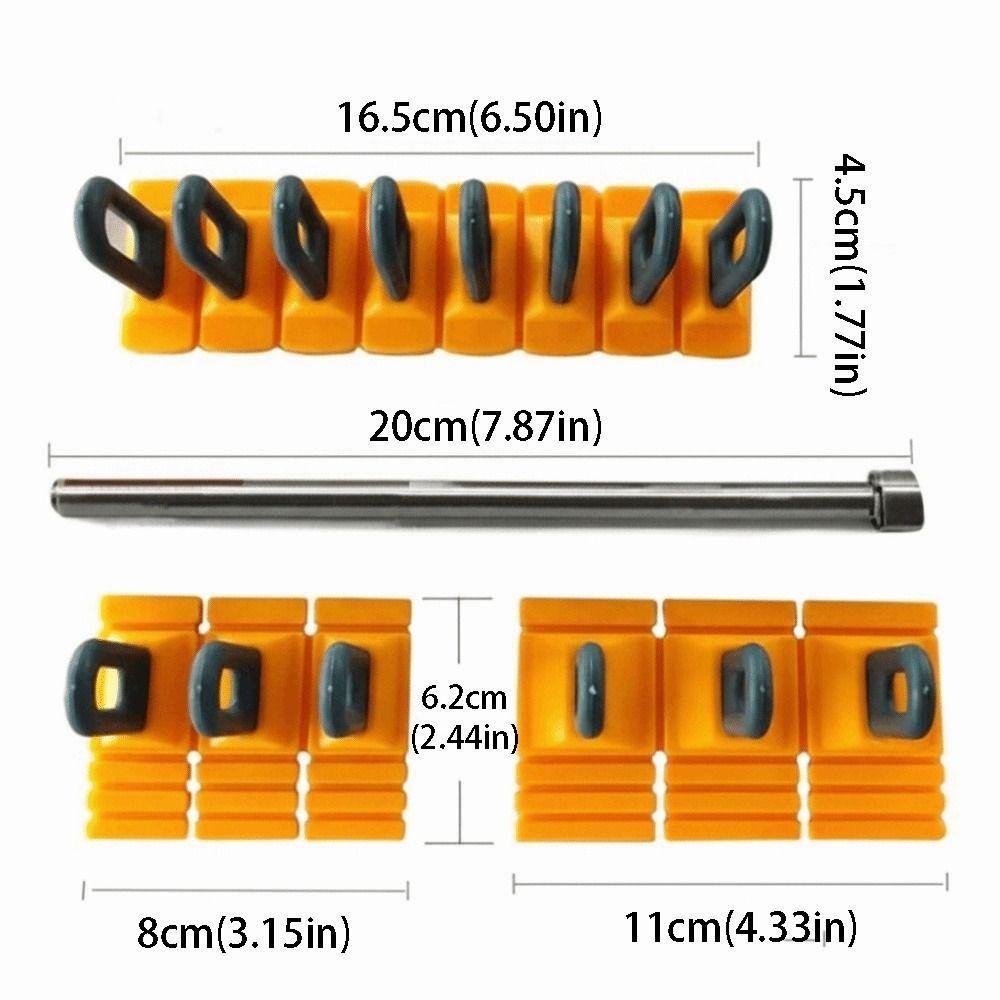 Glue Pulling Tabs Dent Repair Tool Kit Multi-Claw Pull Hooks Auto Dent Puller Kit  Cars Body Repair