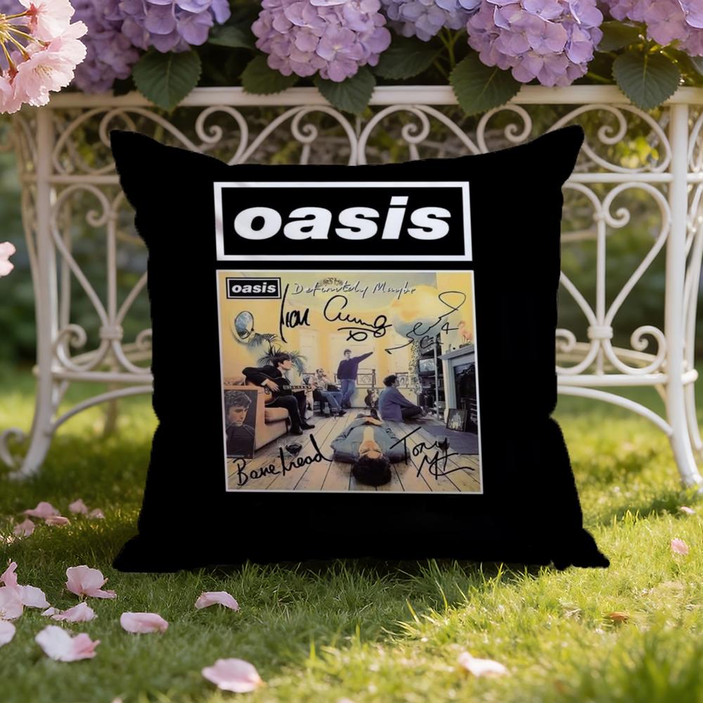 Band Cool O-OasisS Cushion Cover Home & Car Dual-Scene Pillow Cover: Reversible for Premium Comfort