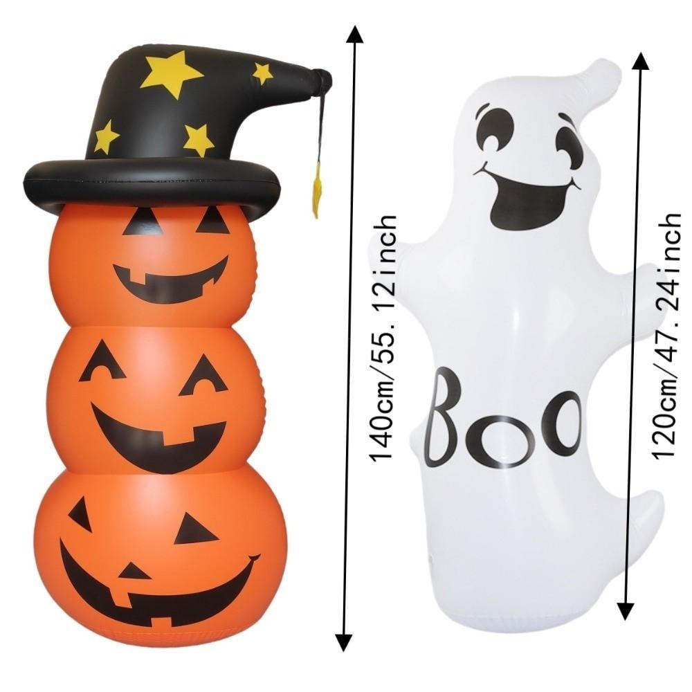 Convenient Ghost Inflatable Model Pumpkin Ghost Stand Up Halloween Balloons Courtyard Festival