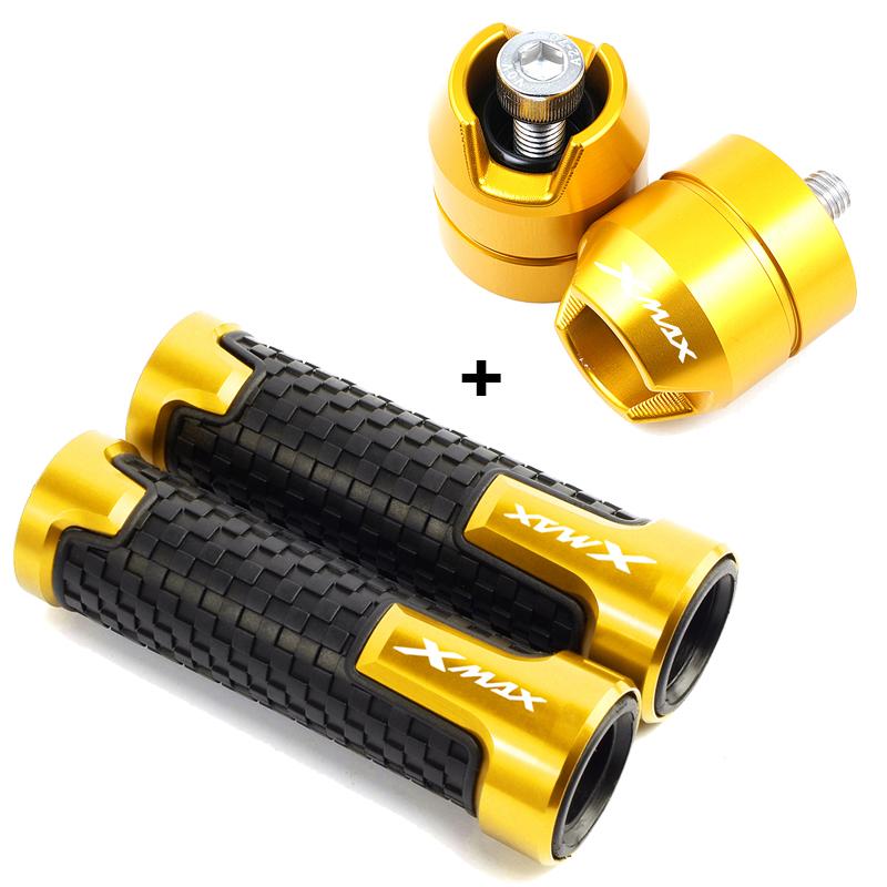 Motorcycle Aluminum Handlebar Grips Handle Bar Ends Plug For YAMAHA XMAX300 XMAX 300 2017- 2022  Accessories