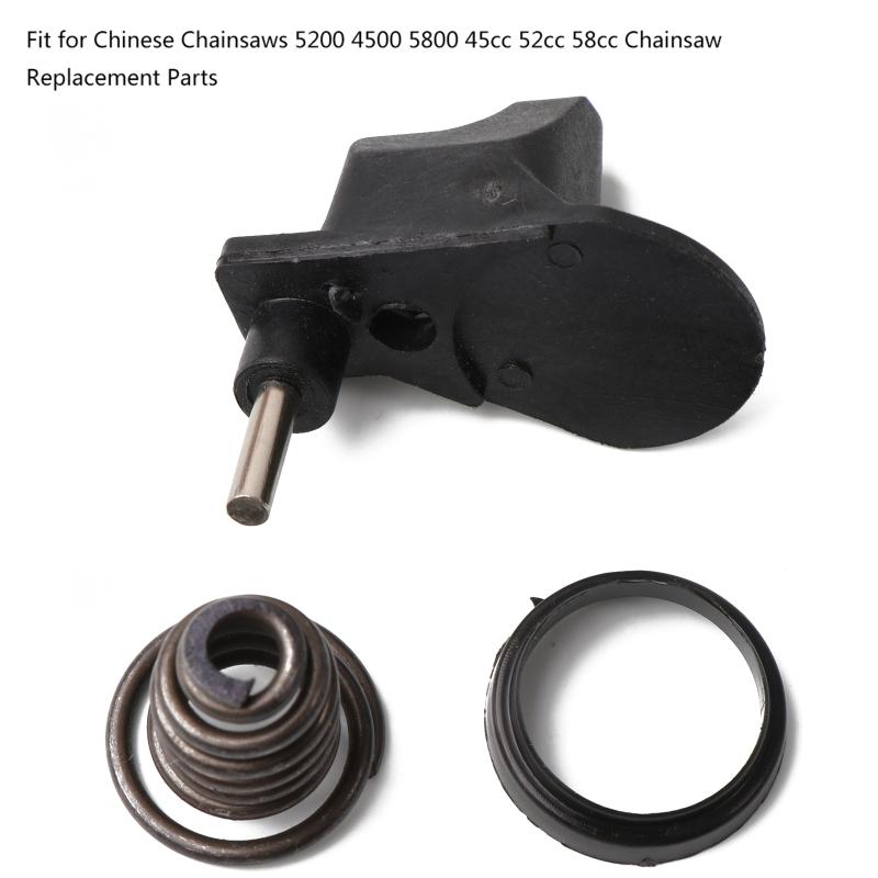 Chainsaw Accessories Convenient Chain Catcher and Washer & Spring for Chinese Chainsaws 5800 5200 4500 45cc 52cc 58cc