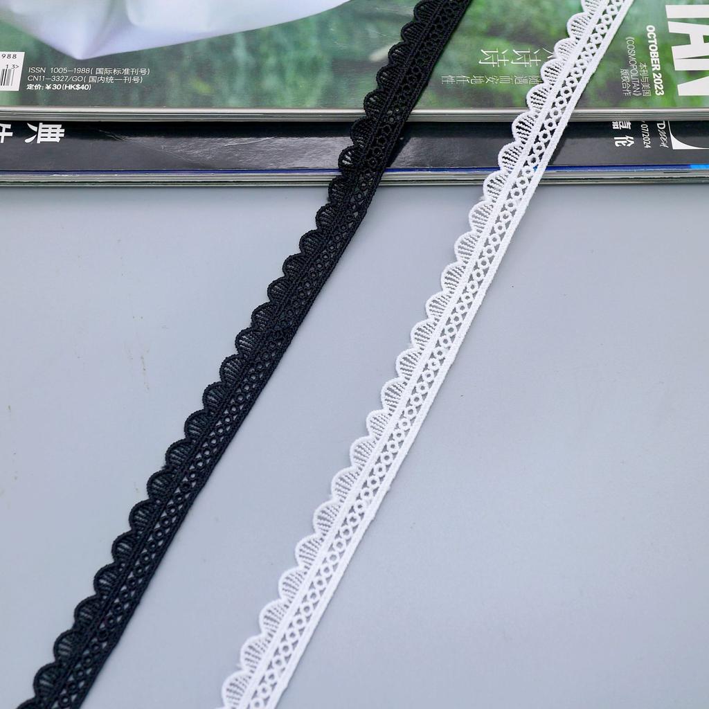 1.5 Cm Milk Silk Embroidered Lace, Home Textile Sofa Cushion Accessories, Curtain Jewelry Decoration