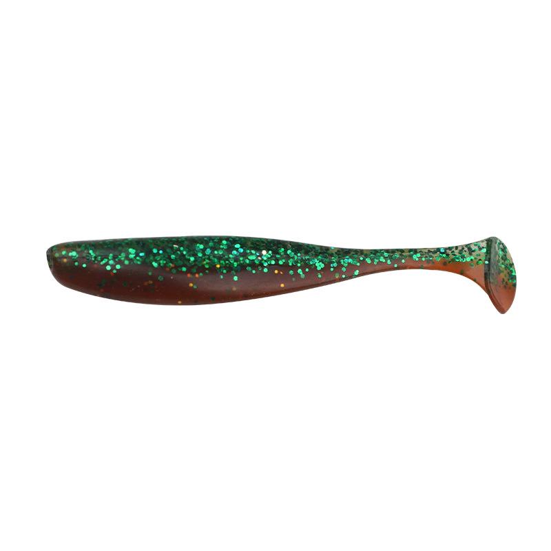 

Bohai T-Tail Freshwater Shrimp Lure with Reflective Laser Strips, Compatible with Jig Head Hooks & Crankbaits. 1.1g