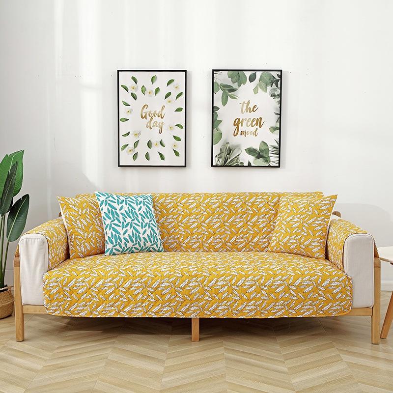 Anti Slip Ultrasonic Integrated Full Cover Pet Sofa Mat Printed Integrated Sofa Cover