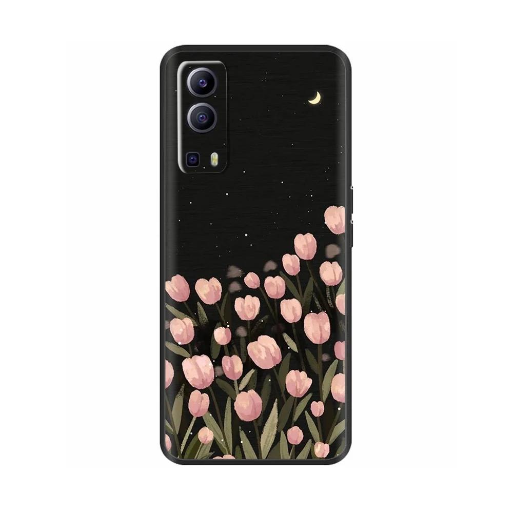 For Vivo Y52 5G Case For Vivo Y72 5G Soft TPU Silicone Cute Cartoon Shell Phone Back Cover For Vivo Y72 Y52 Cases Y 52 72 Fundas