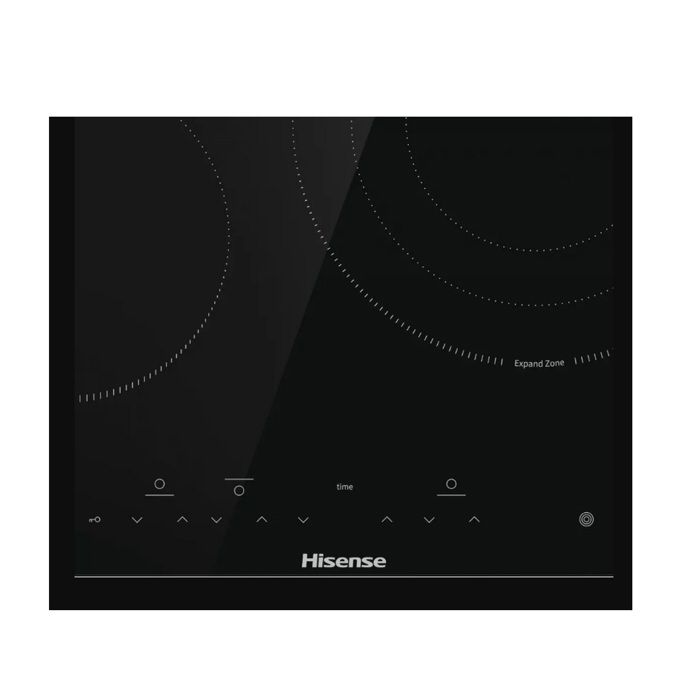 Hisense Table de cuisson vitrocéramique 60cm 3 feux 5700w noir - E6332BSCE