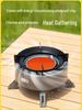 Portable Infrared Windproof Cassette Stove for Outdoor Cooking