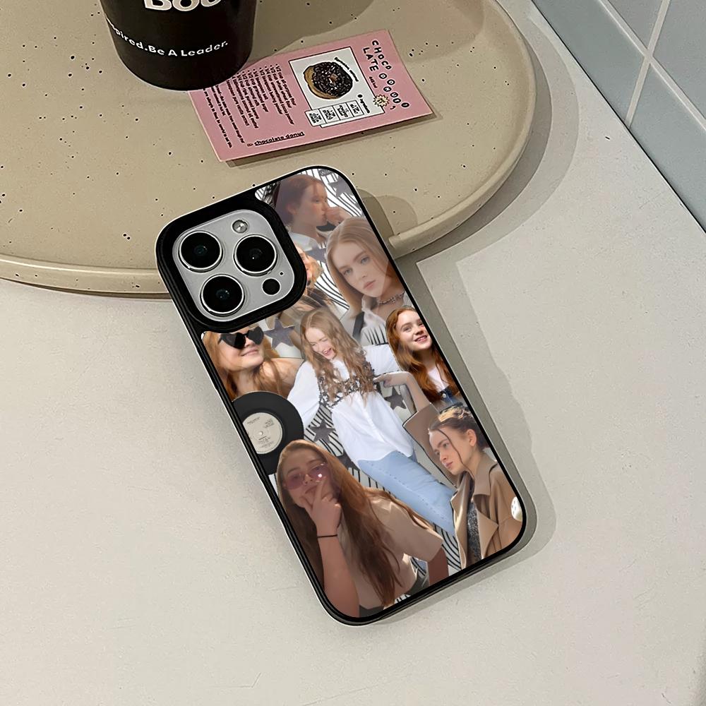 1PC Actress S-sadie S-sink Phone Case for Iphone 17 16 15 14 Air 13 12 11 Pro Max Mini Plus Fundas Shell PC+TPU Cover