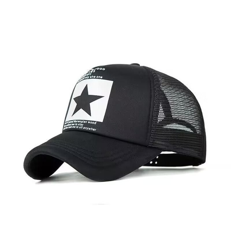 Fashion Summer Baseball Cap Snapback Mesh Trucker Hats Hip Hop Caps Cool Men Caps Female Outdoor Casual Sun Hat High Quality
