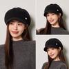 Wool Octagonal Cap Autumn Winter Women's Beret Painter's Cap