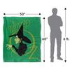 Wizard Of Oz Wicked Witch Of The West Logo Soft Touch Blanket