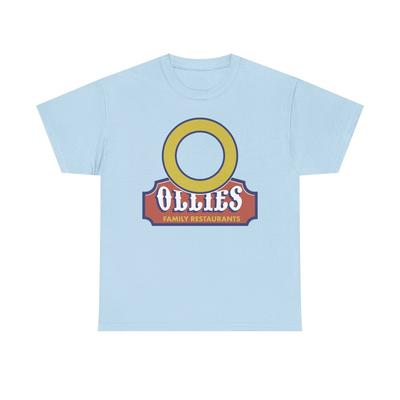 Ollies Family Restaurants Vintage Logo Eingestellte Restaurantkette T-Shirt