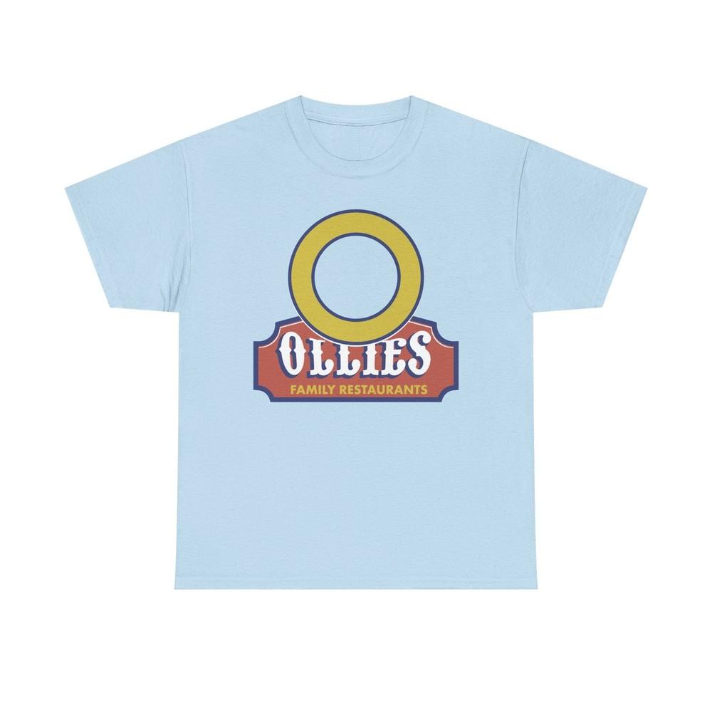 

Ollies Family Restaurants Vintage Logo Defunct Restaurant Chain T-Shirt 2XL