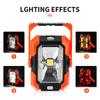 4-in-1 Solar Work Light 4 Lighting Modes USB Rechargeable LED Work Light