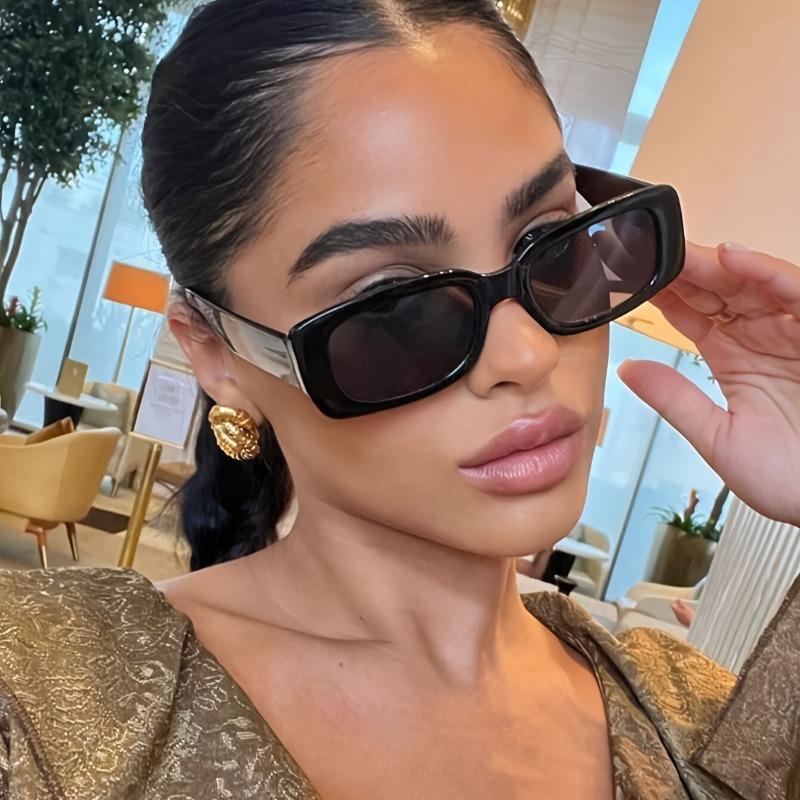 Fashionable Square Fashion Glasses - Anti reflective Durable PC Frame Suitable for Street Style