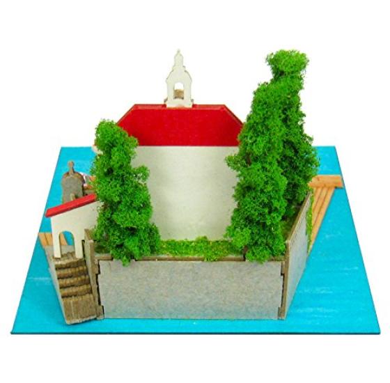 Sankei Studio Ghibli mini Porco Rosso Adriano and the Seaplane Papercraft Non-scale MP07-21
