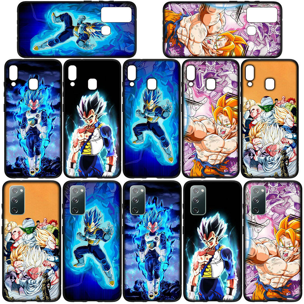 Phone Case for iPhone 17 15 16 Plus Redmi Note 14 12 11 13 Pro Max Huawei P30 P20 Lite OPPO A60 A40 A80 A18 A16 A54 Vegeta IV Dragon Ball Z Goku Cover