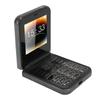 2G Big Button Flip Cell Phone for Seniors 2.6inch 4 Cards 4 Standby Fast Dialing Bluetooth Music Player LED Flashlight