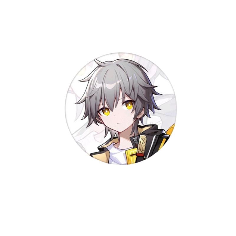 High-quality Honkai Star Rail Metal Badges Choose Your Favorite Character!