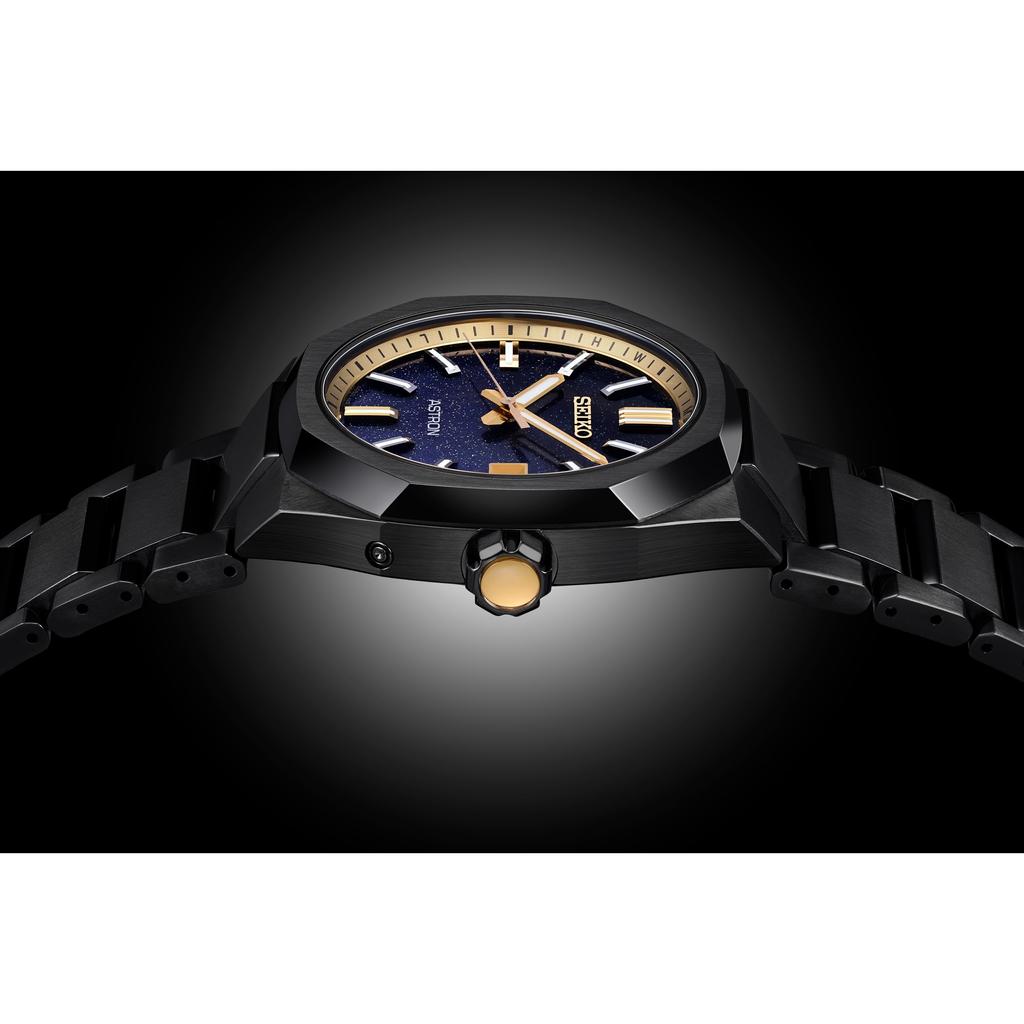 [Seiko Watch] Astron 2024 Limited Edition "Starry Sky" SBXY073 Men's Black Solar-Powered Watch
