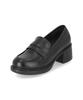 Elcanto Intense Women'S Classic Block Heel Penny Loafers 5.5Cm Lcwd51I613