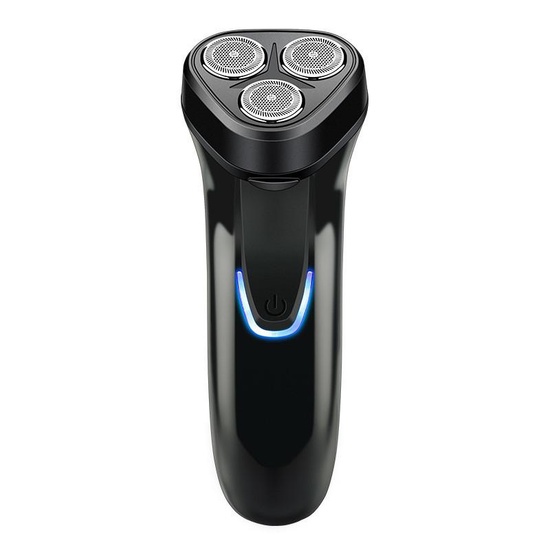 Portable Electric Mens Shaver Rechargeable Shaver Three Blade Travel Shaver