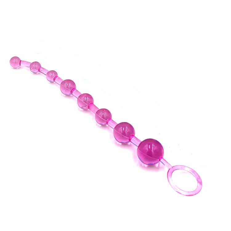 Stimolatore anale Perline a sfera Butt Plug Masturbazione Senza vibratore Giocattoli del sesso per adulti Prodotti per donne Uomini Coppie gay