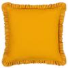 Furn Frill Velvet Embroidered Daisy Cushion Cover