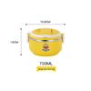 ZISIZ Little Yellow Duck Insulated Stainless Steel Lunch Box