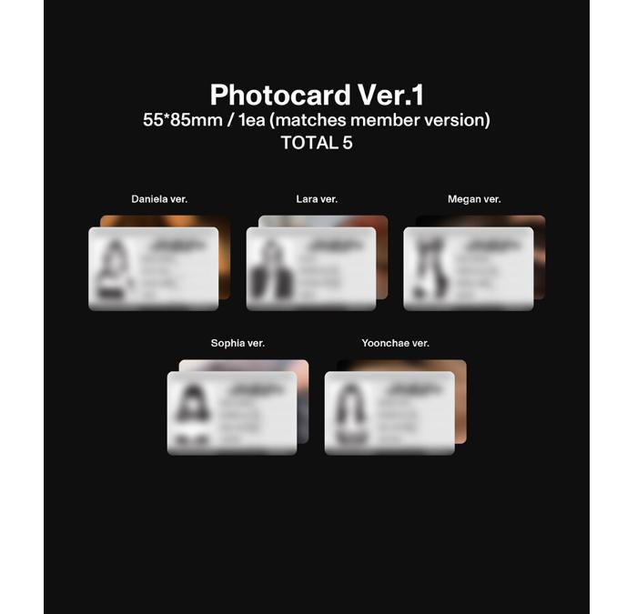 [pre-order] KATSEYE - WILD (Member Ver.) Random 1 out of 5 / Full Set (5 versions) – Official K-pop Album