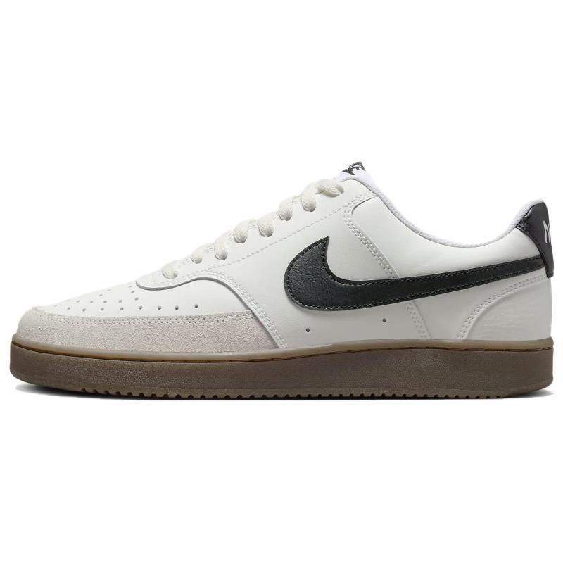 Nike Court Vision 1 Low White Black Gum Sneakers FQ8075-133