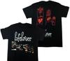 T-shirt nera Lifelover band Erotik 2 lati Tutte le taglie 1F2755