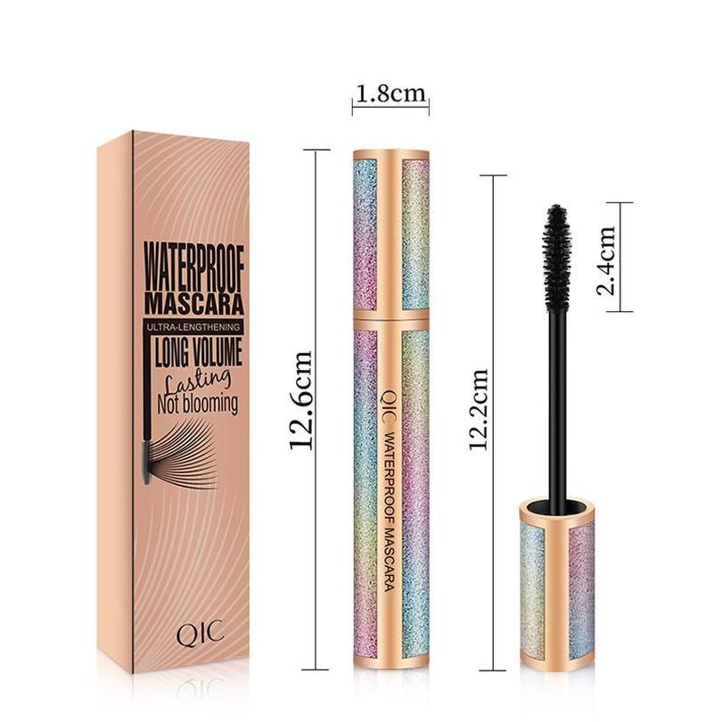 Mascara Extensie Volum Lengthening Eye Mascara Curling Black Waterproof Lash 4D Fiber