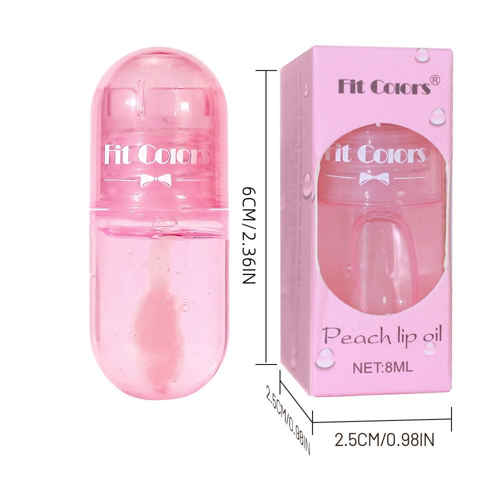 Hydratační lesk na rty Zvětšující měnící barvu Kapsle na rty Hydratační Dlouhotrvající Přírodní šťavnaté rty Make-up