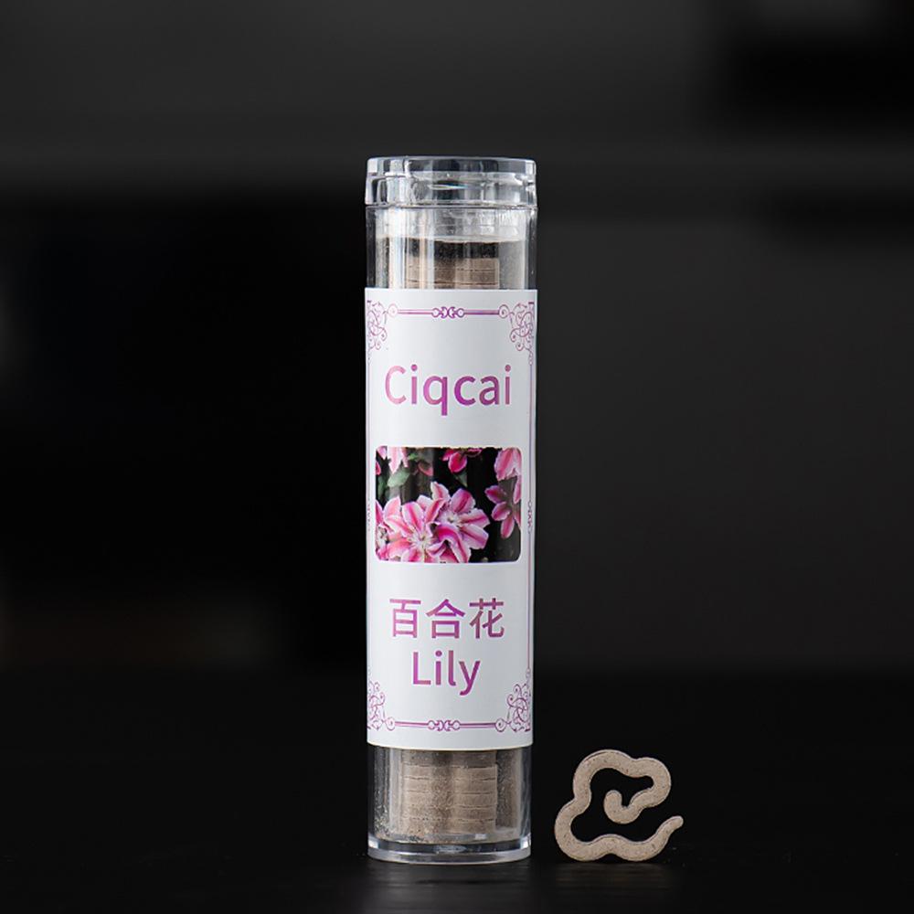 Special Shape 42pcs/tube Incense, Natural Jasmine Lavender Sandalwood Mini Incense for Yoga Meditation, Reed Diffuser Fragrance