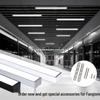 Minimalist Rectangular LED Pendant Light for Barber Shop, Office, or Living Room Ceiling