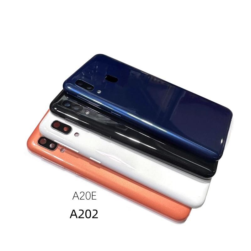 Back Cover for Samsung Galaxy A20 A20S A20E SM-A202F A202 A207F A205F A205G/U Battery Cover Housing Cover Repair Parts Door