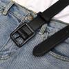 Ins Hong Kong Style Cool Belt Male Trendy Young Student Versatile Belt Male Korean Personality Black College Style